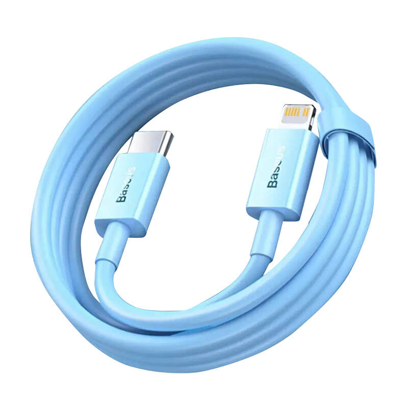 Baseus USB-C to Lightning cable Baseus ,PD 20W 1m (blue)