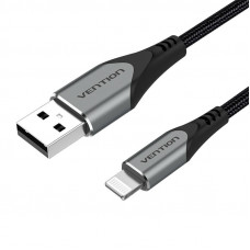 Vention Cable USB 2.0 to Lightning, Vention LABHF 2.4A 1m (Gray)