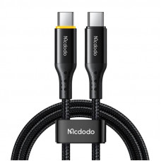 Kabelis no USB-C uz USB-C Mcdodo CA-3460, PD 100 W, 1,2 m (melns)