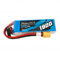 Gens Ace Battery GensAce G-Tech LiPo 1800mAh 7.4V 45C 2S1P XT60