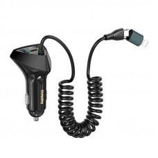 Remax Cabled car charger Remax RCC328 20V+22,5W PD+QC