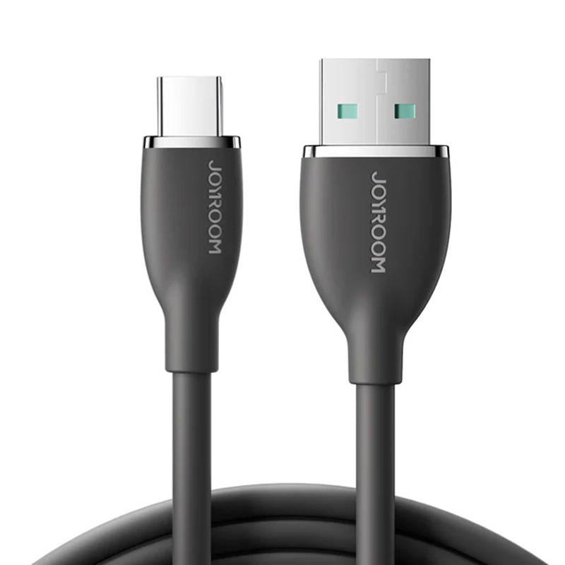 Joyroom Cable Colorful 3A USB to USB C SA29-AC3 / 3A / 1,2m (black)