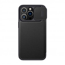 Nillkin Case Nillkin Qin Pro Leather for iPhone 14 Pro (Black)