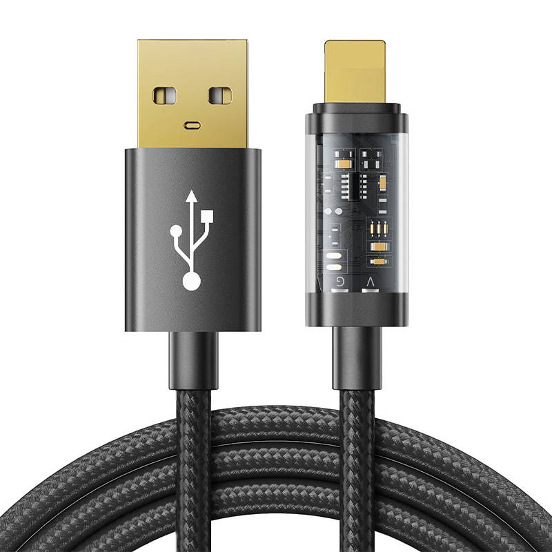 Joyroom Cable to USB-A / Lightning / 2.4A / 2m Joyroom S-UL012A20 (black)