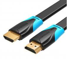 Vention Flat HDMI Cable Vention VAA-B02-L200 2m 4K 60Hz (Black)