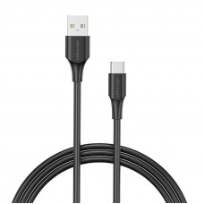 Vention USB 2.0 to USB-C cable Vention CTHBC 3A, 0,25m black