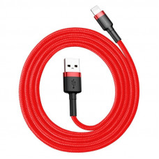 Baseus Cafule USB Lightning Cable 2,4A 0,5m (Red)