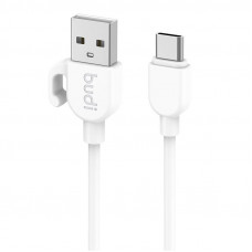 Budi USB-A to USB-C cable Budi, 2.4A, 1m