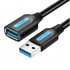 Pagarinātājs USB 3.0 Vention CBHBH 2m melns