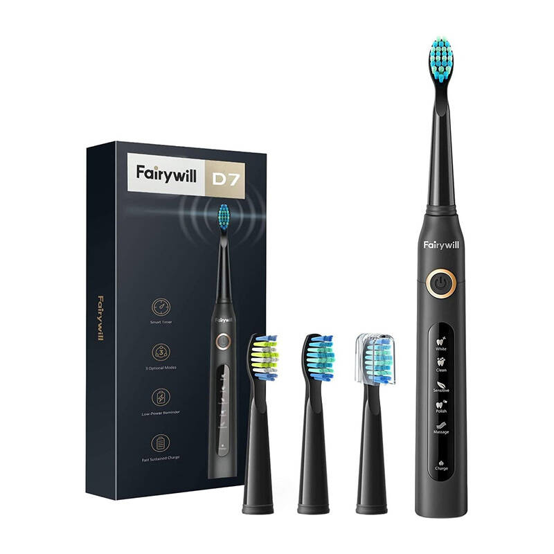 Fairywill Sonic toothbrush FairyWill FW-507 (Black)