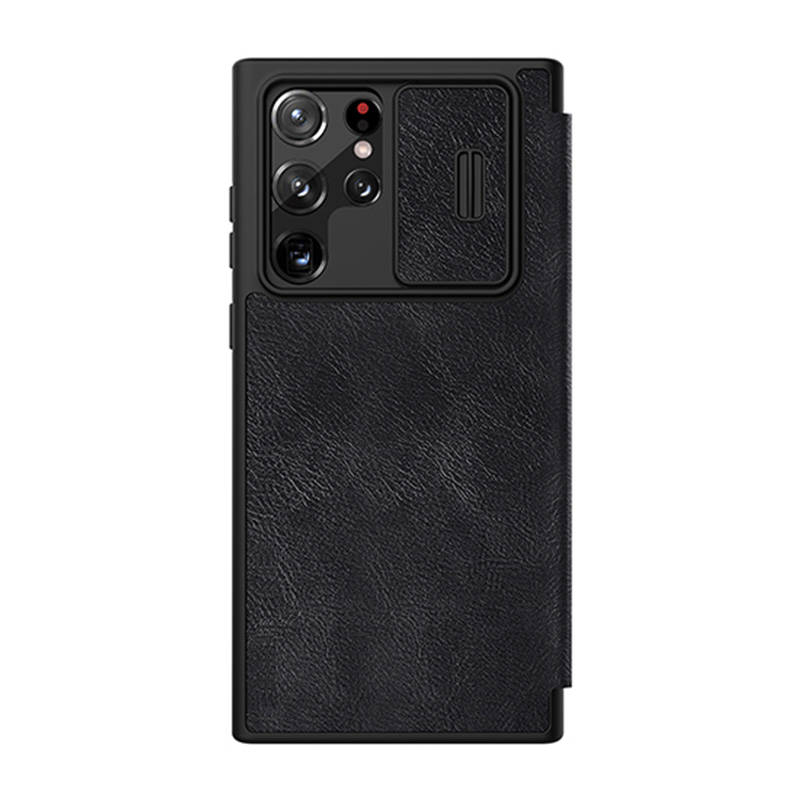 Nillkin Case Nillkin Qin Leather Pro for SAMSUNG S22 Ultra (black)