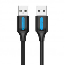 USB 2.0 kabelis Vention COJBH 2A 2m melns PVC