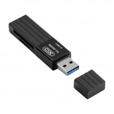 XO DK05B USB 3.0 memory card reader 2W1 (black)