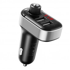 XO Car charger XO Smart Bluetooth TZ08 MP3 + 5v3.1A 15W (black)