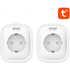 Viedās elektrības kontaktligzdu spraudņi  WiFi Gosund SP1 (2-pack), 16A, Tuya