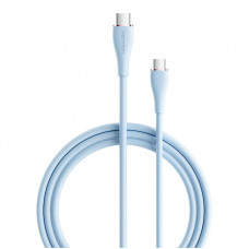 Vention USB-C 2.0 to USB-C Cable Vention TAWSF 1m , PD 100W, Blue Silicone