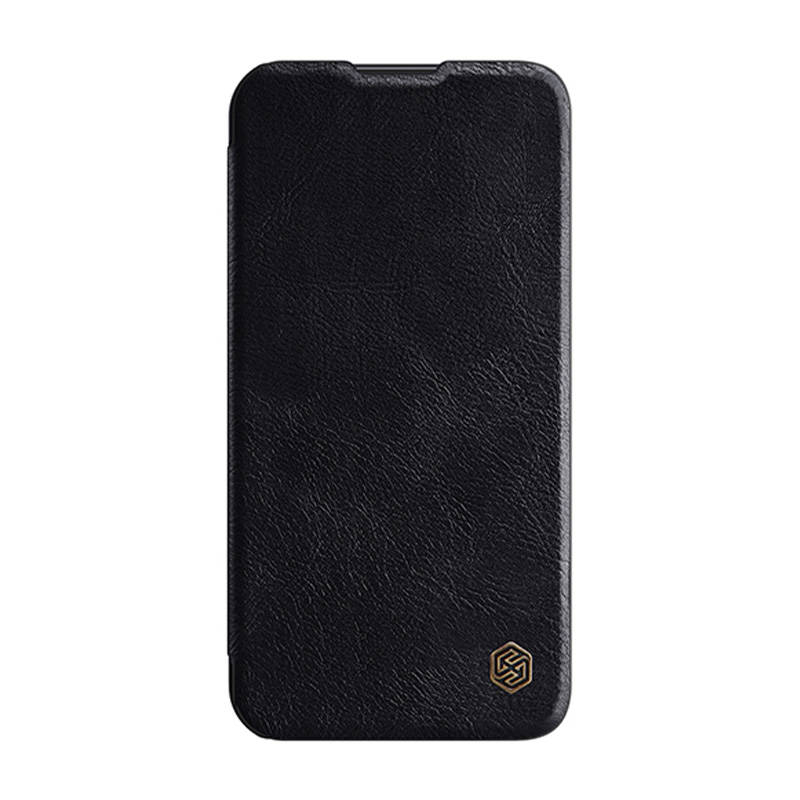 iPhone 14 Plus / maciņš / Nillkin Qin Pro Leather melns