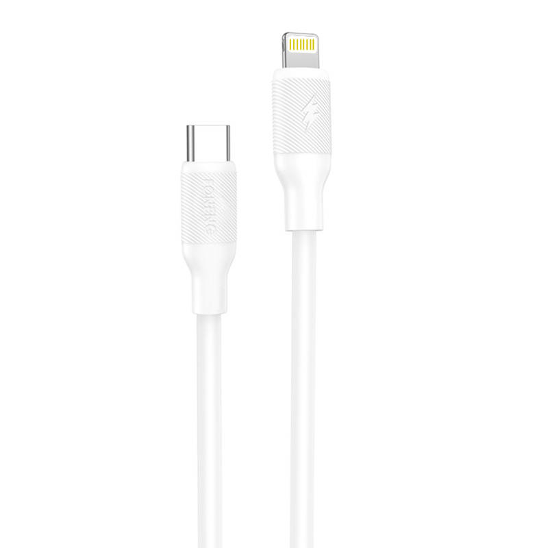 Foneng USB cable for Lightning Foneng X80, 27W, 1m (white)