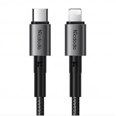 Mcdodo Cable USB-C to Lightning Mcdodo CA-2850, 36W, 1,2m (black)