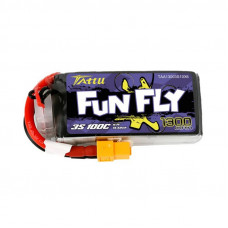 Tattu akumulators Tattu Funfly 1300mAh 11,1V 100C 3S1P