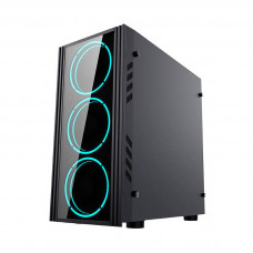 Datora korpuss Aigo Black Technology Mini Micro-ATX (melns)