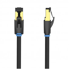 Vention Network Cable CAT8 SFTP Vention IKABD RJ45 Ethernet 40Gbps 0.5m Black