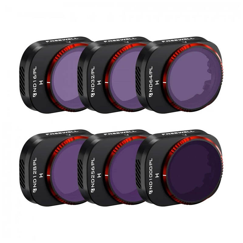 Freewell Set of 6 Filters Bright Day Freewell for DJI Mini 4 Pro