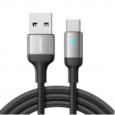 Joyroom Cable to USB-A / Type-C / 3A / 1.2m Joyroom S-UC027A10 (black)