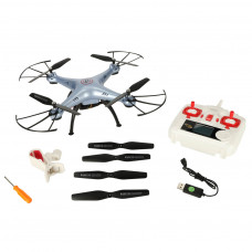 Syma X5HW 2.4GHz RC drons Wi-Fi kamera zilā krāsā