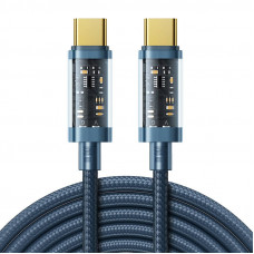 Joyroom USB-C to USB-C cable Joyroom S-CC100A12 100W 1.2m (blue)