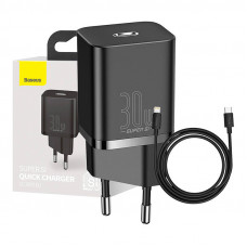 Baseus Super Si Quick Charger 1C 30W (black)