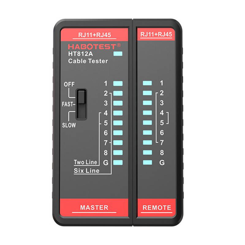 Habotest Network cable tester Habotest HT812A  RJ45/RJ14/RJ12/RJ9