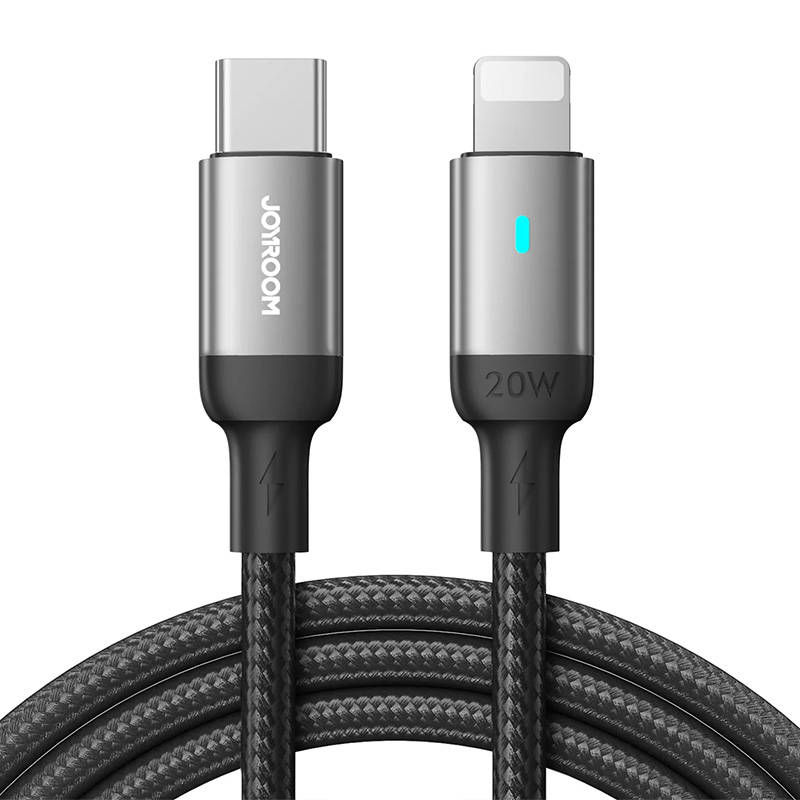 Joyroom S-CL020A10 (black) USB Lightning Type C 20W 1.2m cable