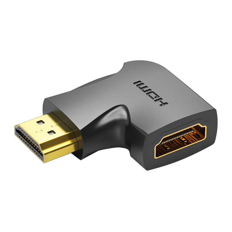 Vention HDMI 90 grādu adapteris Vention 4K 60Hz, AIQB0 (melns)