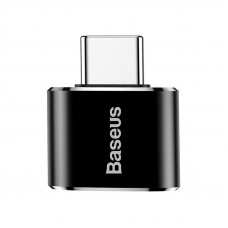 Baseus USB uz USB Type-C adapteris 2.4A (melns)