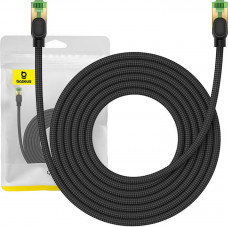 Baseus Braided network cable cat.8 Baseus Ethernet RJ45, 40Gbps, 5m (black)