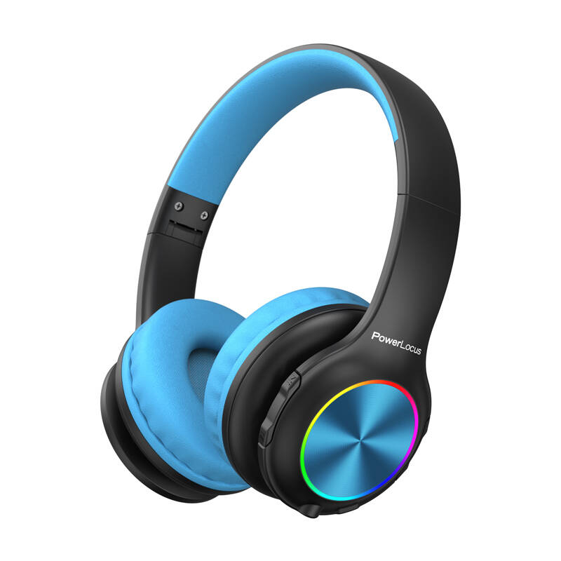 Powerlocus Wireless Headphones for kids PowerLocus PLED (black&blue)