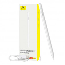 Baseus Active stylus Baseus Smooth Writing Series with wireless and cabled charging (White)