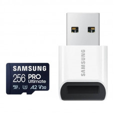 Samsung atmiņas karte Samsung microSDXC PRO Ultimate 256GB 200/130 MB/s UHS-I/U3 (MB-MY256SB/WW)