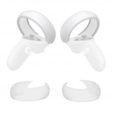 Controller Protective Cover Kiwi Design Q26-2.1 for Meta Quest 2 White