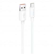 USB-A–USB-C kabelis Foneng X108 3A, 1m (balts)