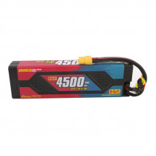 Gens ace Advanced 4500mAh 11.4V 100C 3S1P HardCase Lipo akumulators ar XT60 savienotāju