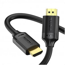 HDMI–HDMI kabelis, Choetech XHH-TP20 8K, 2m (melns)