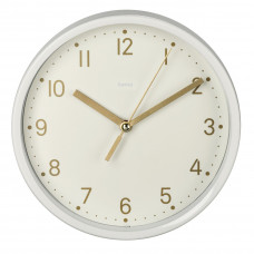 Hama 00186302 Golden Desk Clock Quiet White