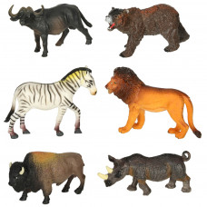 ANIMALS FIGURES ZOO SET 31 EL