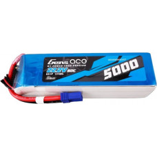 Gens Ace G-Tech 5000mAh 22,2V 60C 6S1P Lipo akumulators ar EC5 spraudni