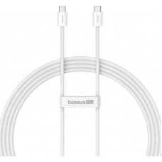 Baseus Kabel szybkiego ładowania USB-C do USB-C Baseus Superior 2 100W 2m (biały)