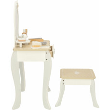 CHILDREN'S WOODEN DRESSING TABLE WITH ACCESSORIES LULILO BELLA WHITE