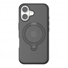 Torras Ostand Spin Case iPhone 16 (melns)