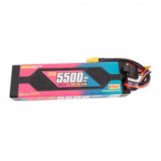 Gens ace Advanced 5500mAh 7,6V 100C 2S1P HardCase Lipo akumulators ar XT60 savienotāju